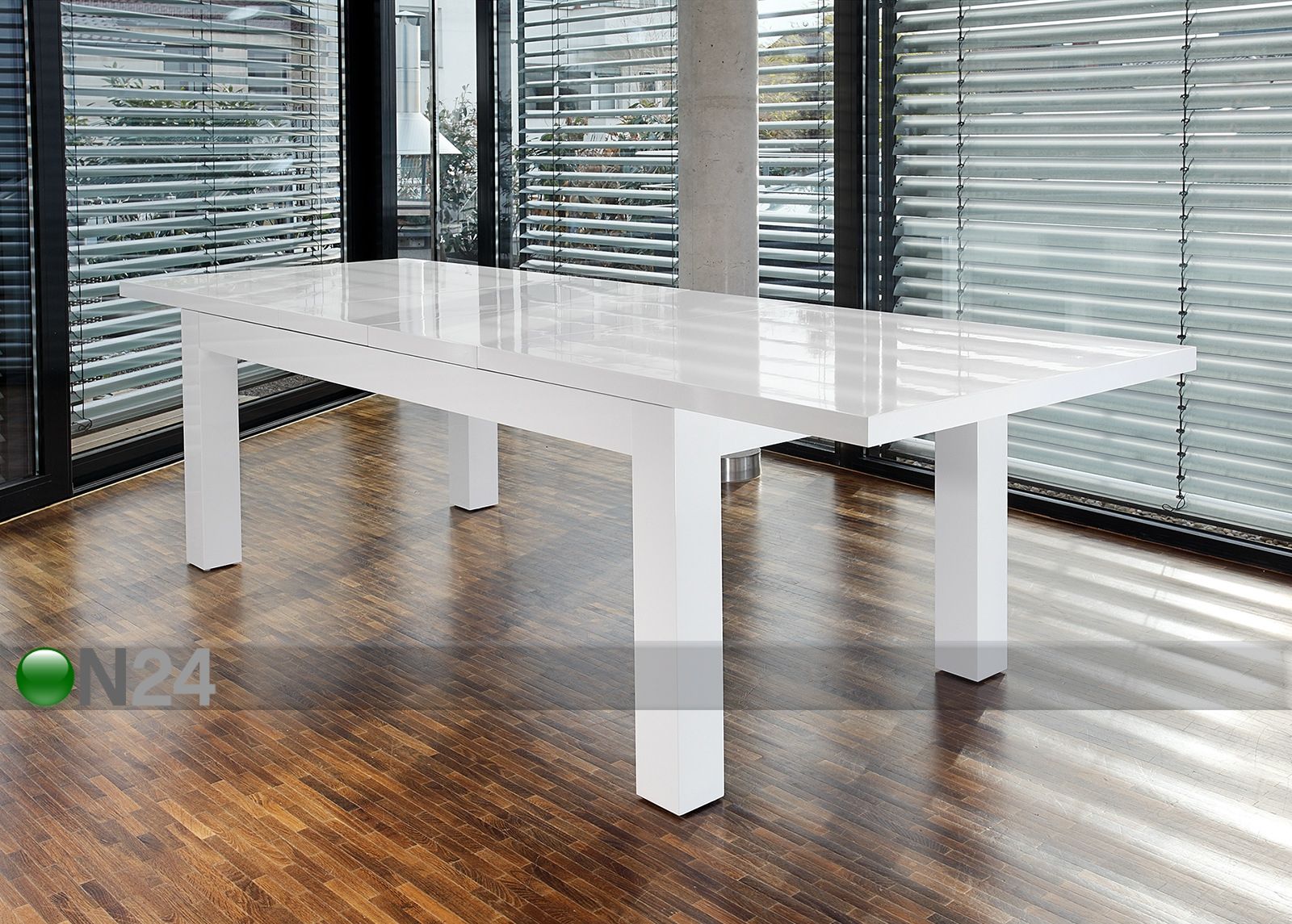 Jatkettava ruokapöytä 180-260x90 cm kuvasuurennos