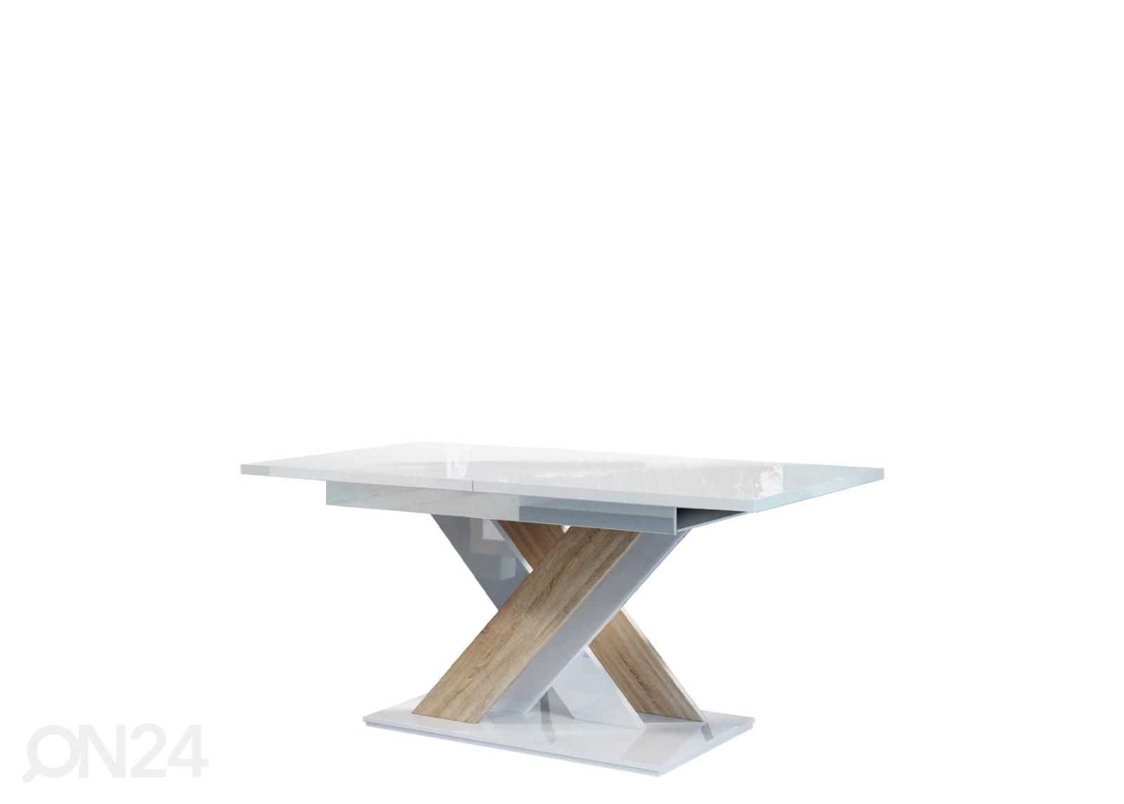 Jatkettava ruokapöytä 80x140-180 cm kuvasuurennos