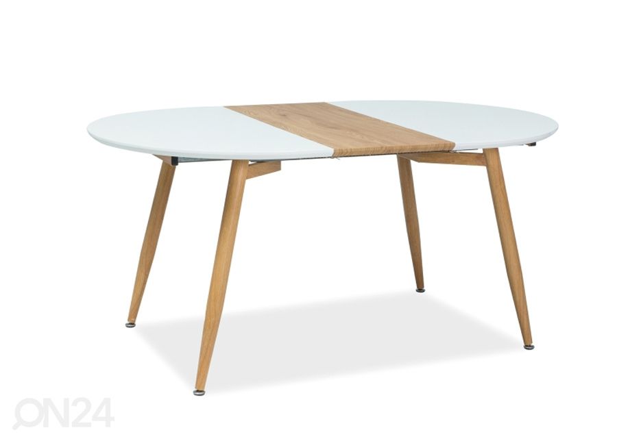 Jatkettava ruokapöytä Avon 100x120-200 cm kuvasuurennos