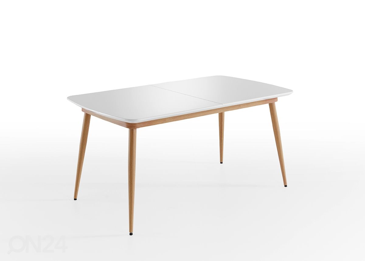 Jatkettava ruokapöytä Bozen 160-200x90 cm kuvasuurennos