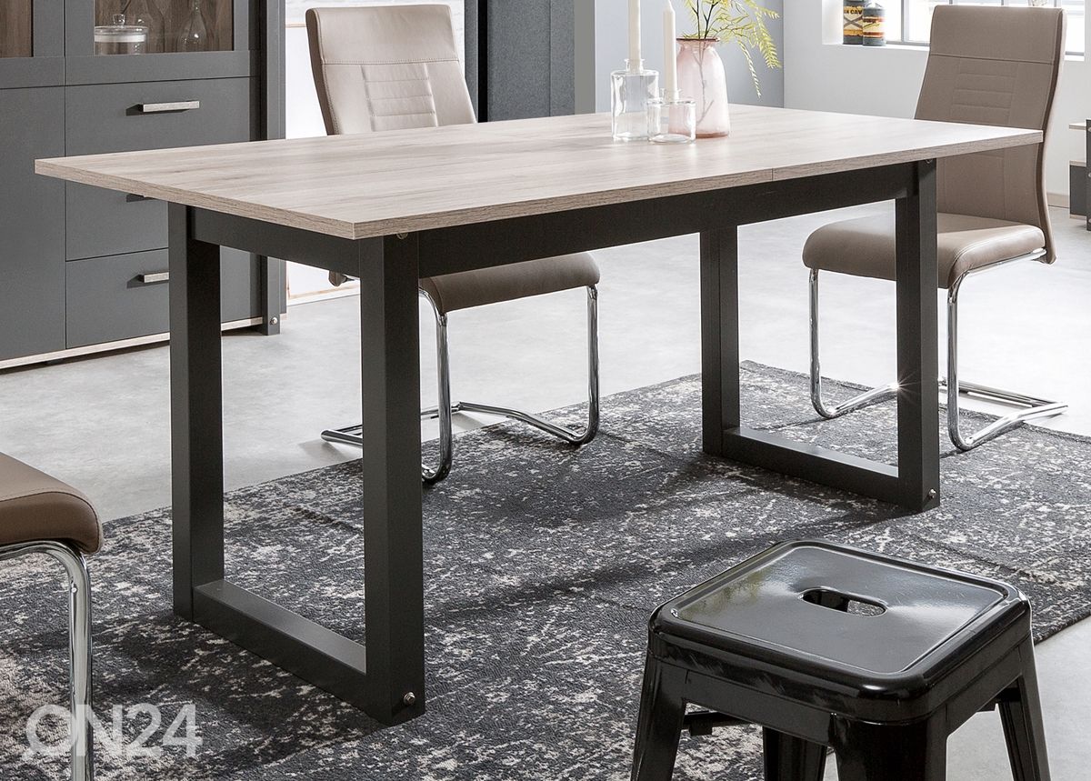 Jatkettava ruokapöytä Broolkyn 160-200x90 cm kuvasuurennos