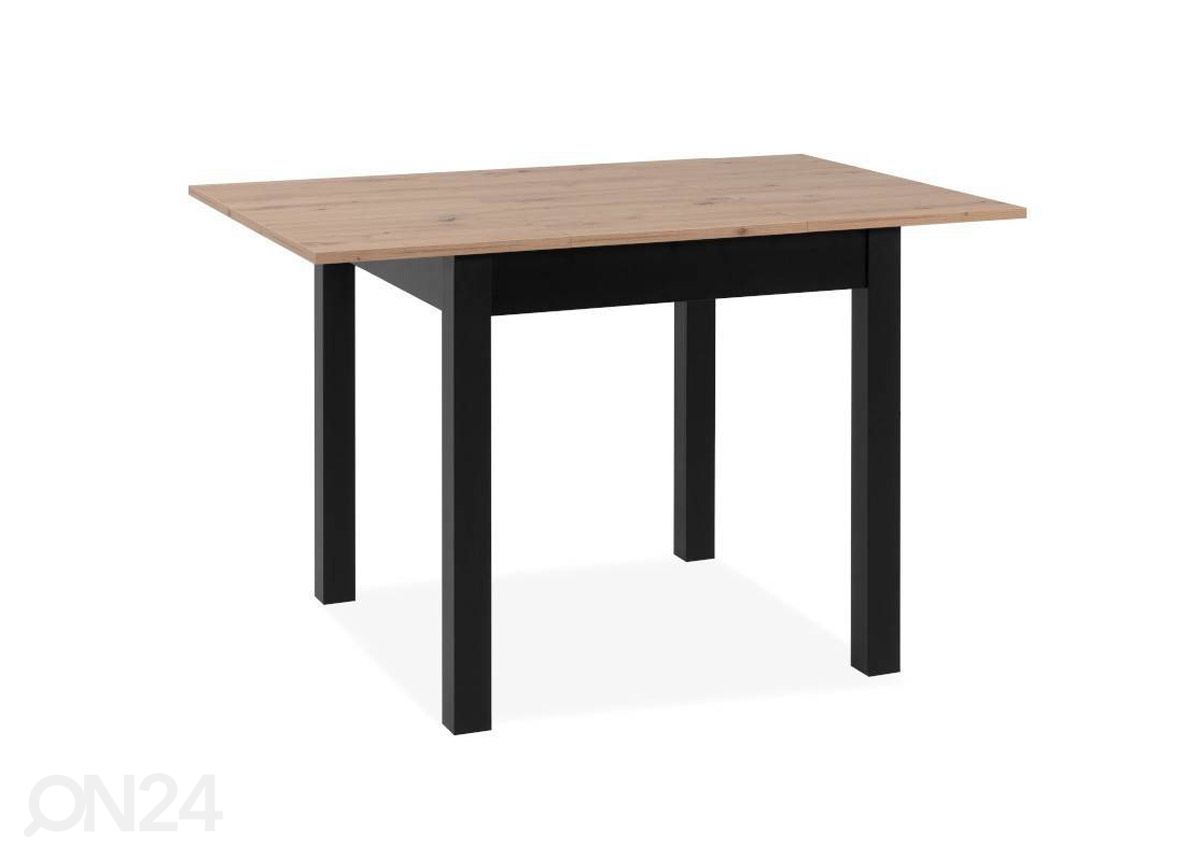Jatkettava ruokapöytä Coburg 120-160x70 cm kuvasuurennos