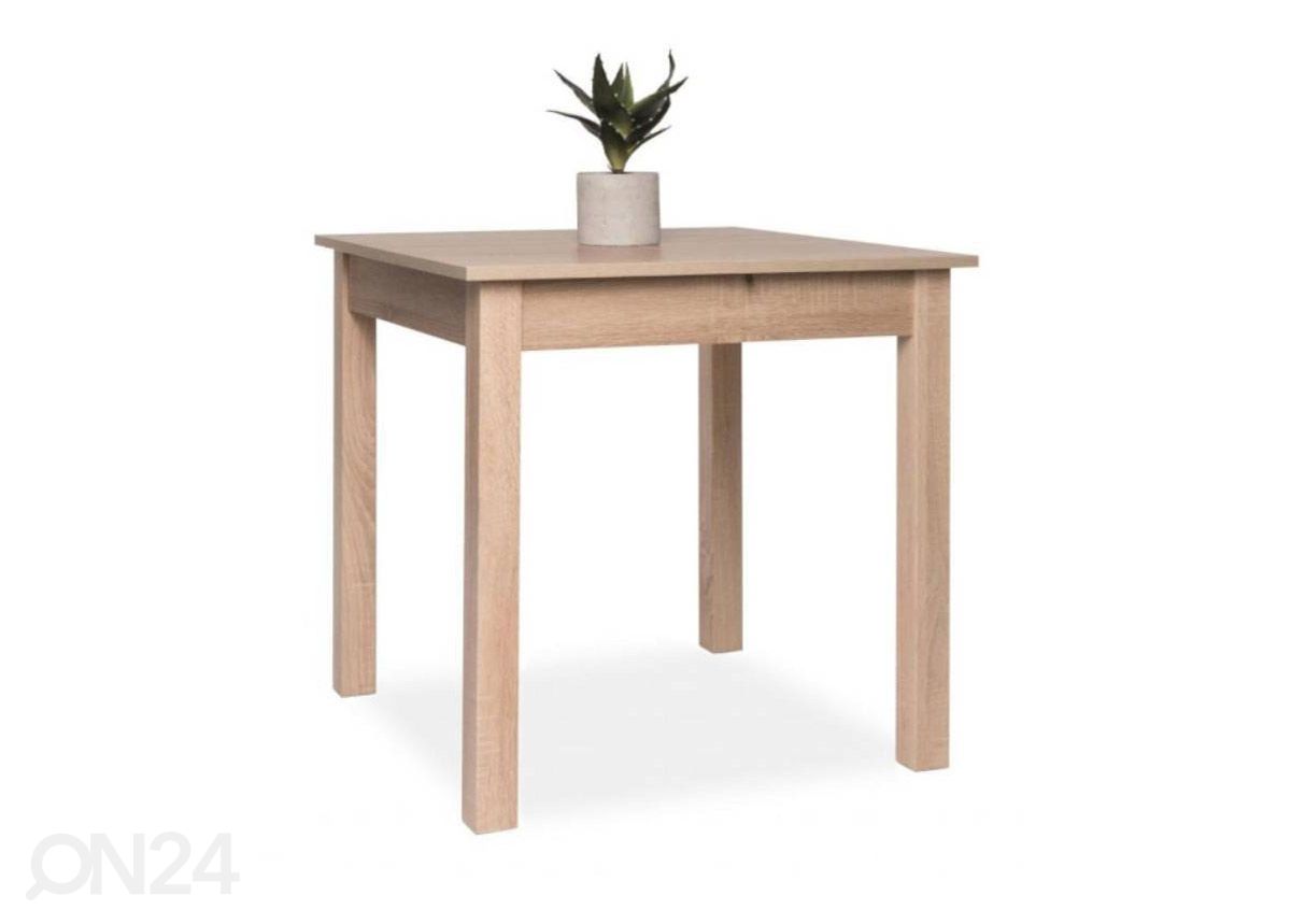 Jatkettava ruokapöytä Coburg 80/120x80 cm kuvasuurennos