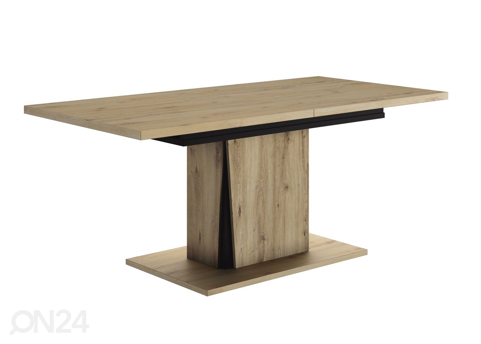 Jatkettava ruokapöytä Crack 180-225x90 cm kuvasuurennos