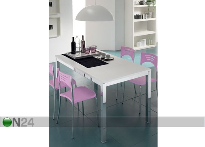 Jatkettava ruokapöytä LOTUS 70x110-170 cm kuvasuurennos
