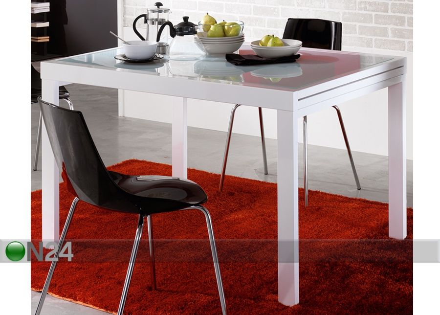 Jatkettava ruokapöytä MAESTRALE 90x123-246 cm kuvasuurennos
