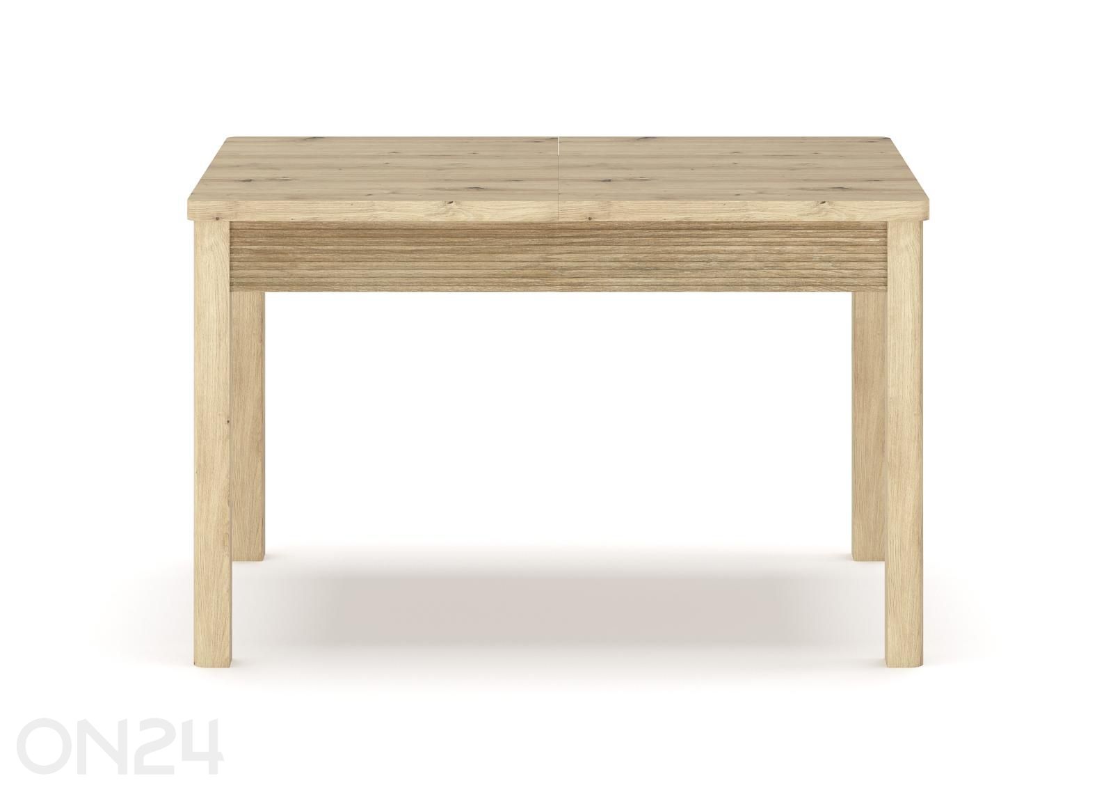 Jatkettava ruokapöytä Moris 80x120/160 cm kuvasuurennos
