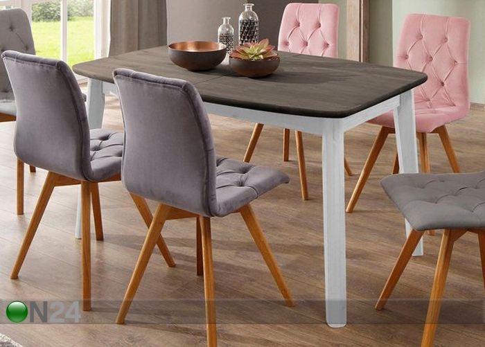 Jatkettava ruokapöytä Palermo 140-180x90 cm kuvasuurennos