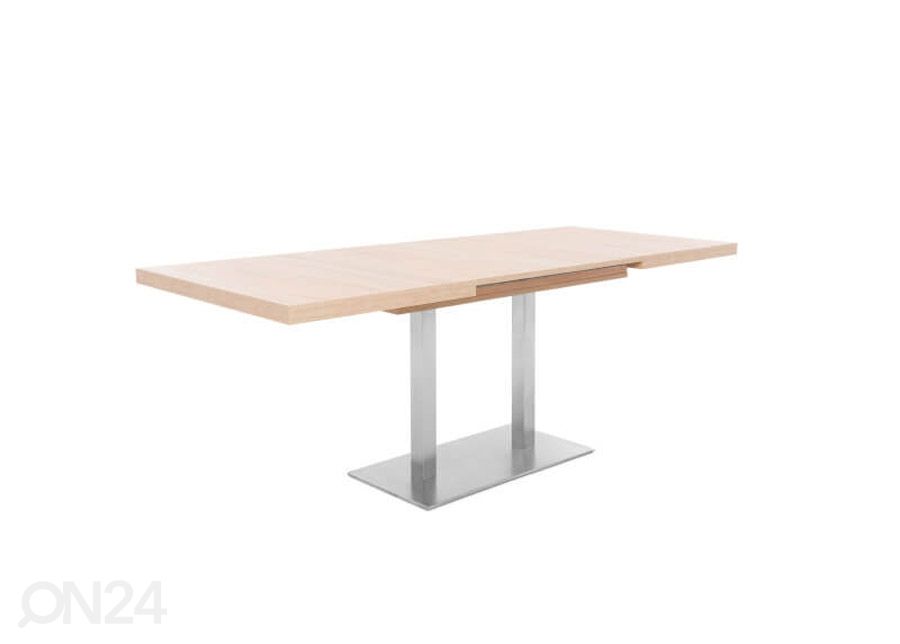 Jatkettava ruokapöytä Quadrato 120/200x80 cm kuvasuurennos