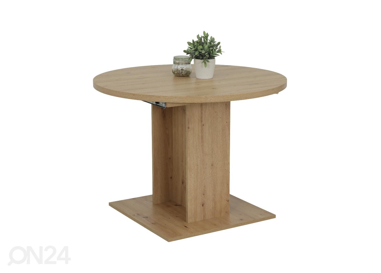 Jatkettava ruokapöytä Ronda 104x104-144 cm kuvasuurennos