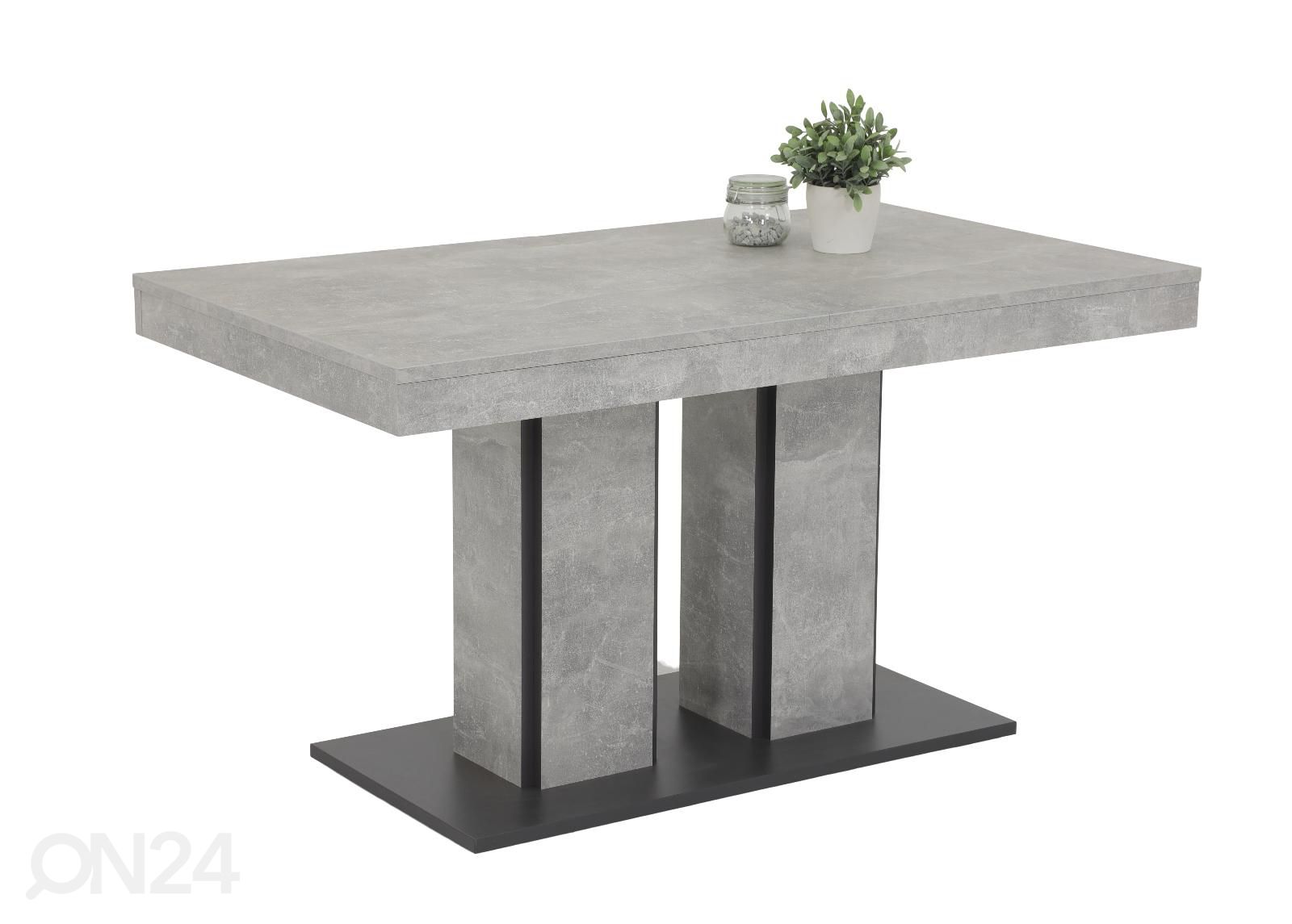 Jatkettava ruokapöytä Rose 80x140-180 cm kuvasuurennos