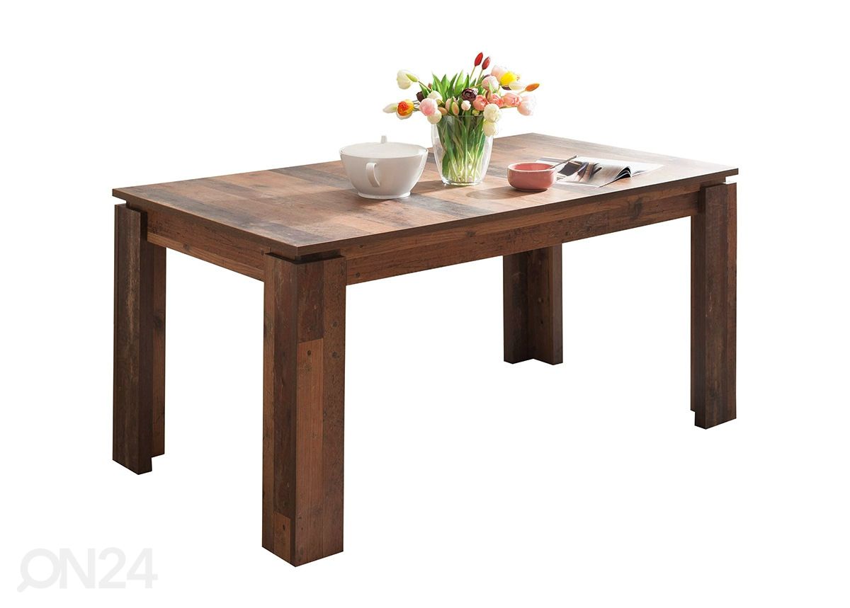Jatkettava ruokapöytä Trendteam 160-200x90 cm kuvasuurennos