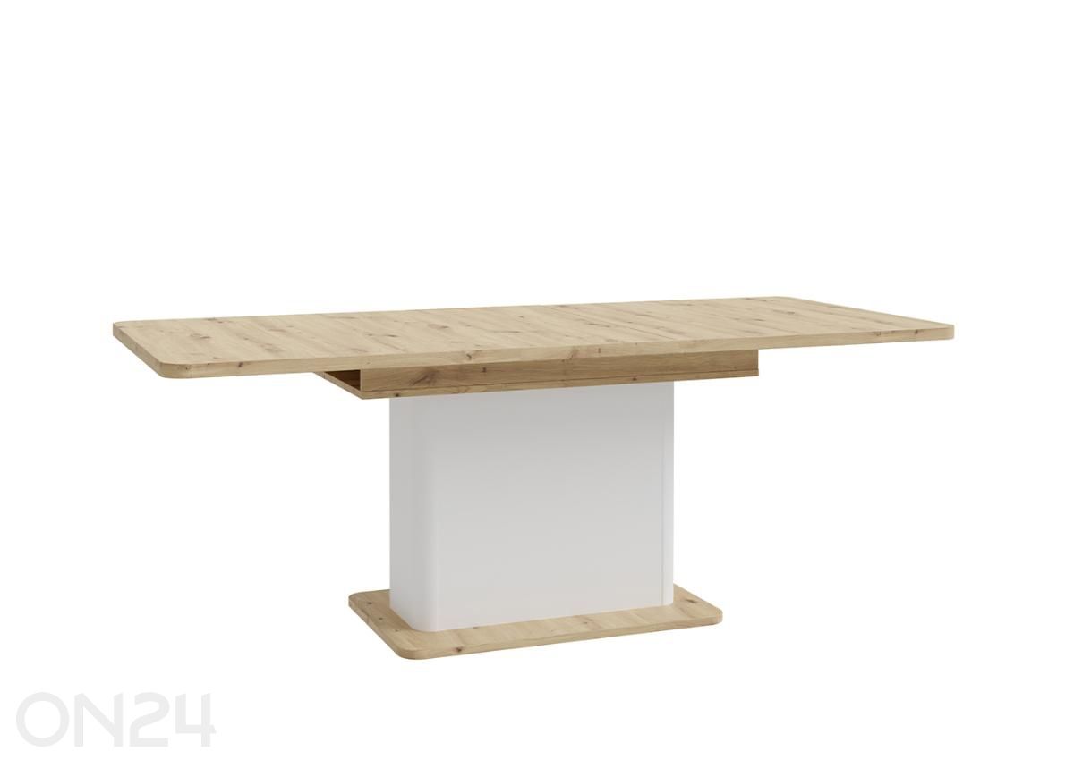 Jatkettava ruokapöytä Wardiol 90x160/200 cm kuvasuurennos