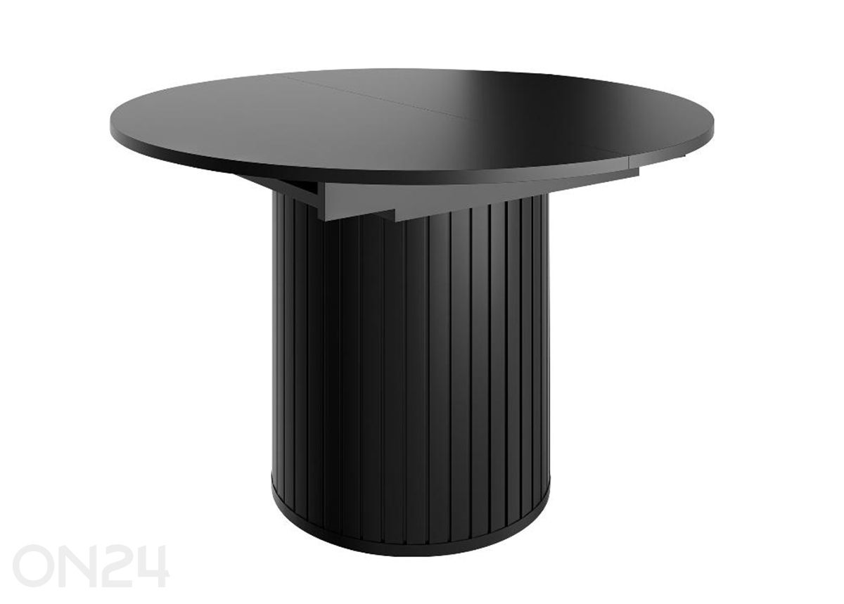 Jatkettava ruokapöytä Zante 120x120/160 cm kuvasuurennos