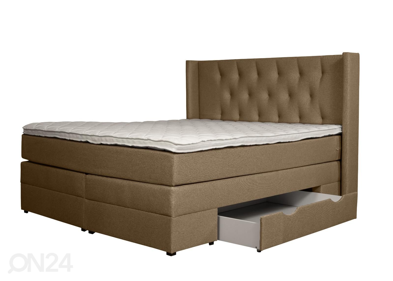 Jenkkisänky vuodevaatelaatikoilla Sanna 200x210 cm kuvasuurennos