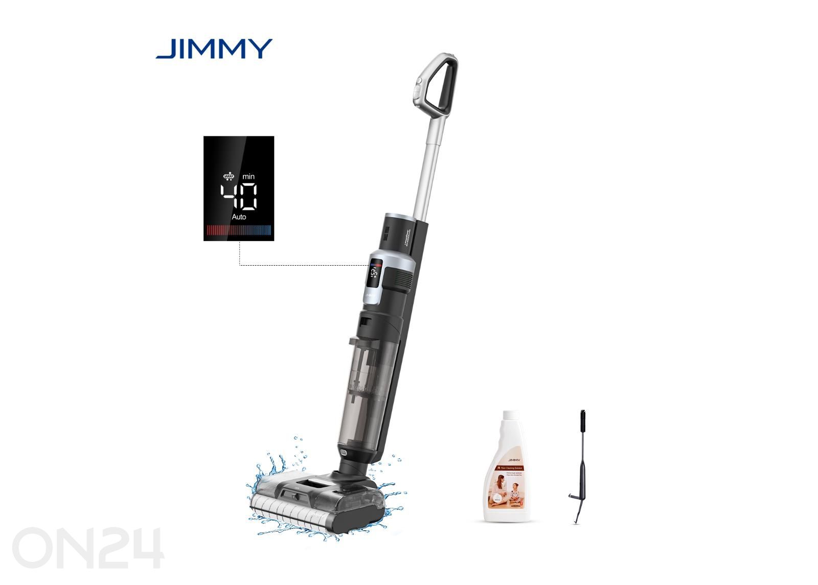 Johdoton varsi-imuri ja lattianpesin Jimmy HW9 Pro Max kuvasuurennos