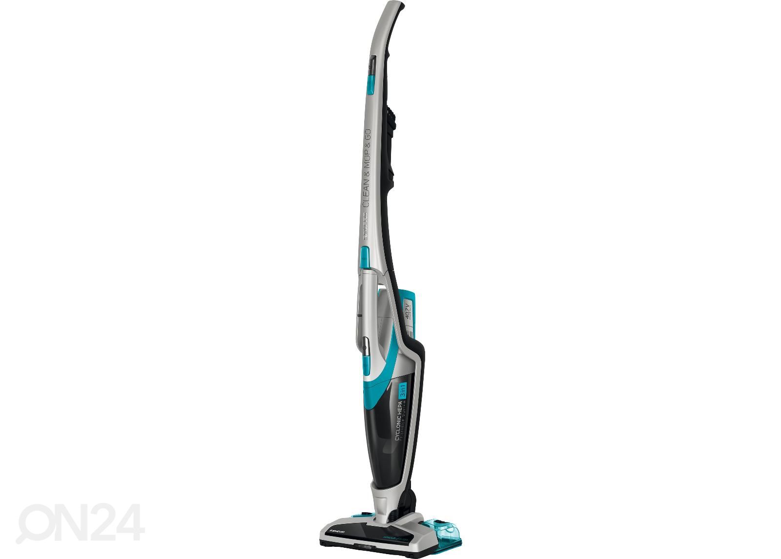 Johdoton varsipölynimuri mopilla Sencor SVC0740BLEUE3, sininen kuvasuurennos