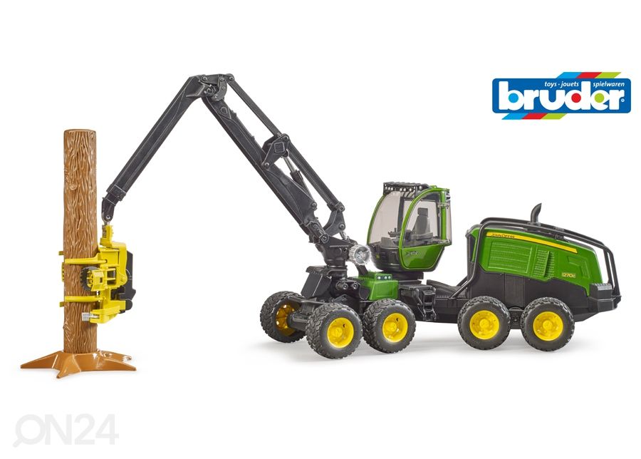 John Deere 1270G Harvester 1:16 Bruder kuvasuurennos