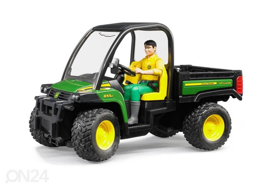 JOHN DEERE GATOR kuljettaja 1:16 BRUDER kuvasuurennos