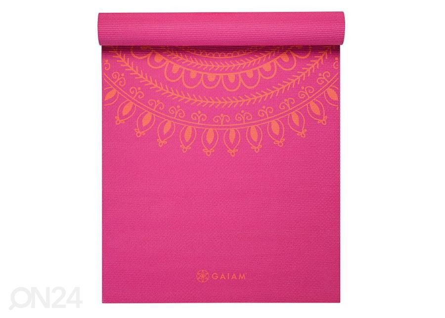 Joogamatto GAIAM Bright Marrakesh 6 mm kuvasuurennos