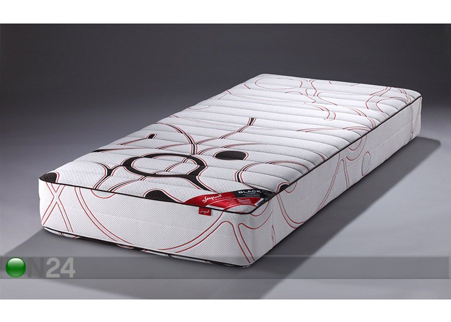 Joustinpatja BLACK ZONED MULTIPOCKET SENSITY™ 80x200 cm kuvasuurennos