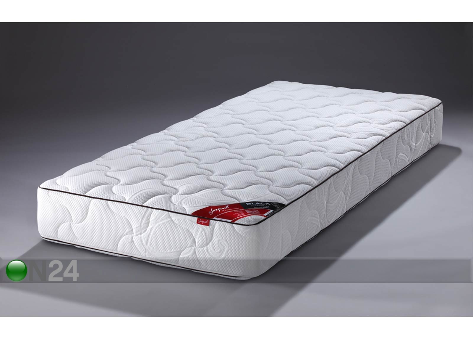 Joustinpatja BLACK ZONED MULTIPOCKET TempSmart™ 90x200 cm kuvasuurennos