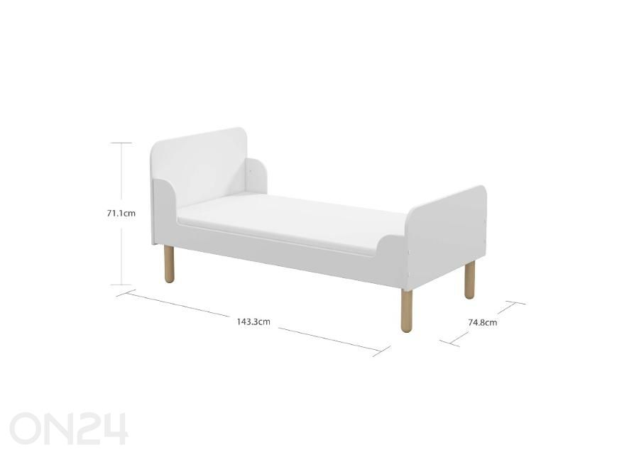 Juniorisänky Thuka Dagmar kuvasuurennos mitat