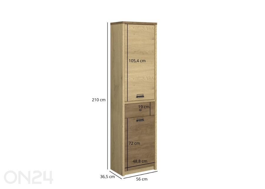 Kaappi Denzel kuvasuurennos mitat