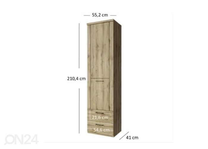 Kaappi Doorset kuvasuurennos mitat