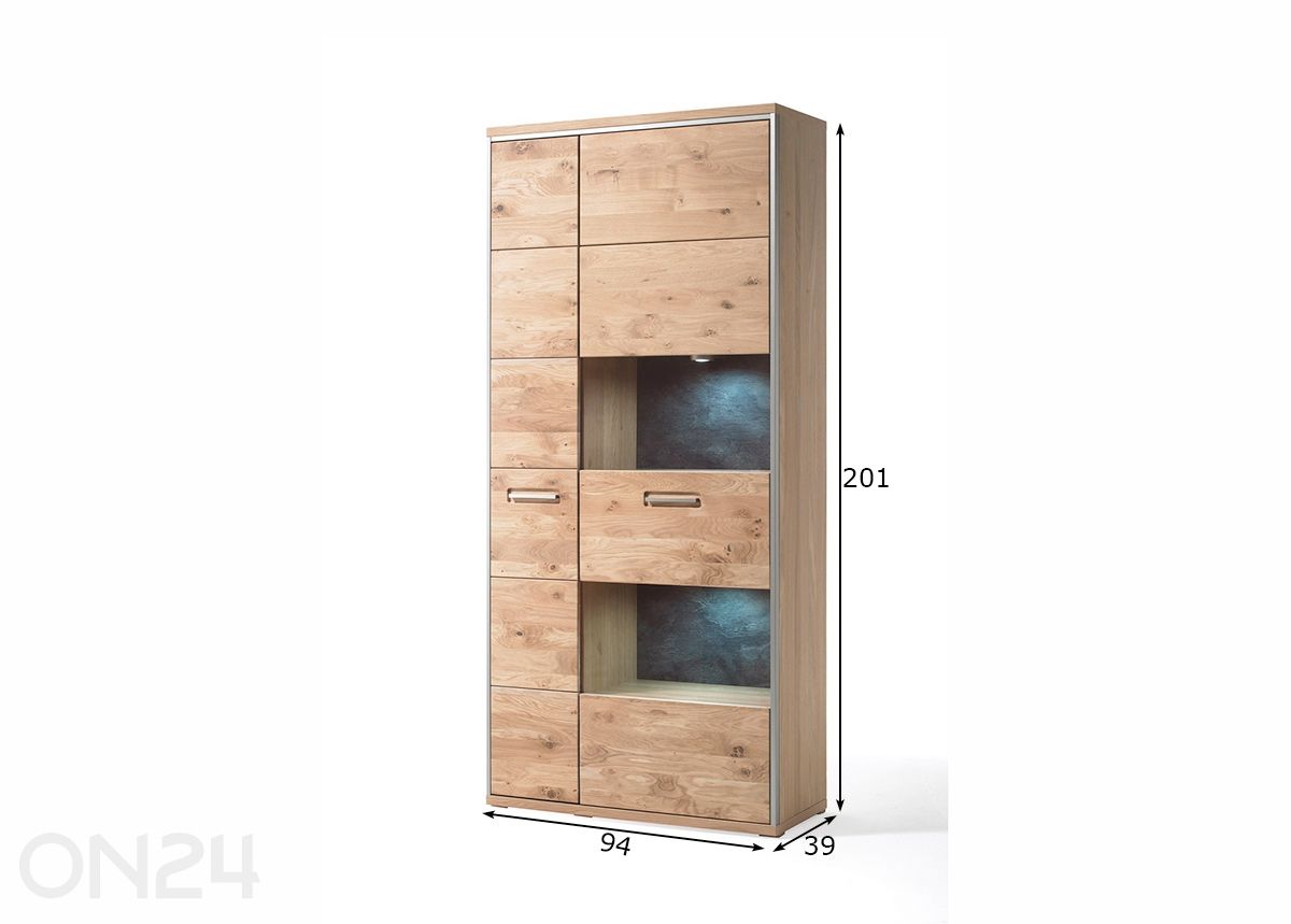 Kaappi Espero kuvasuurennos mitat