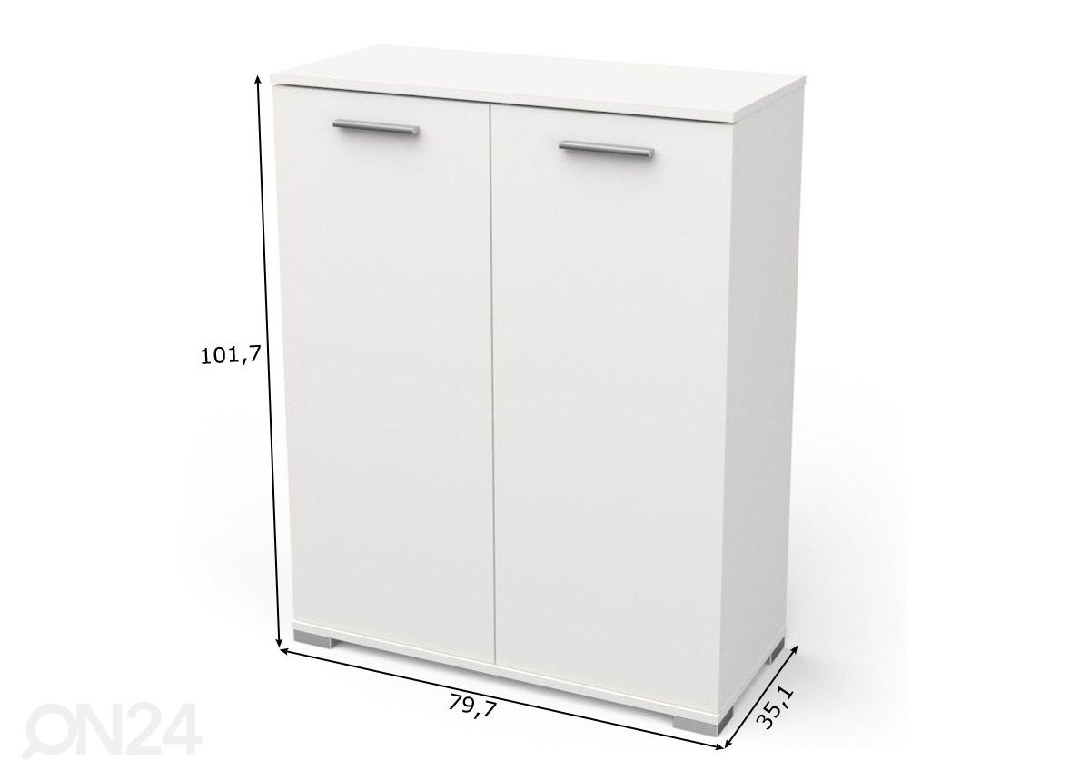 Kaappi Izzy 79,7 cm kuvasuurennos mitat