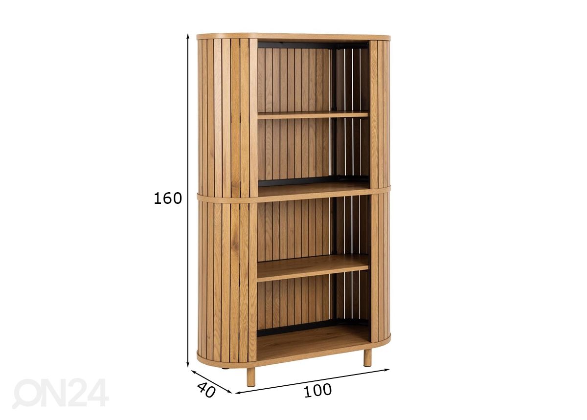 Kaappi Ronne 100 cm kuvasuurennos mitat