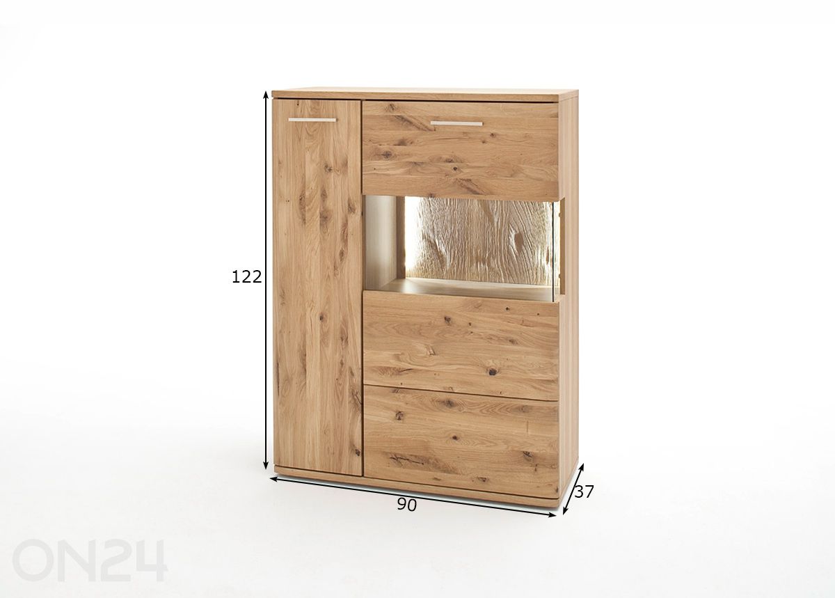 Kaappi Santori kuvasuurennos mitat