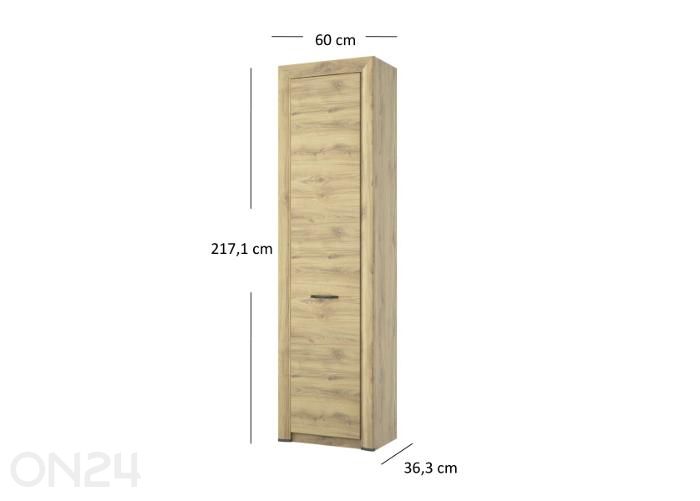 Kaappi Sapori 60 cm kuvasuurennos mitat