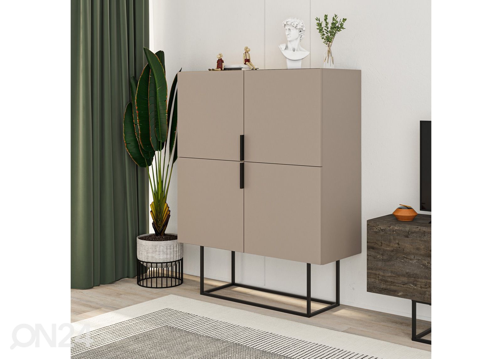 Kaappi Titan Mocca 100 cm kuvasuurennos