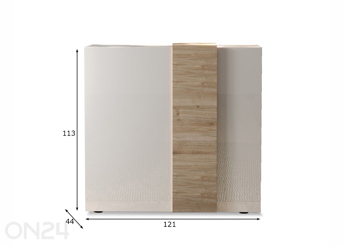 Kaappi Venus kuvasuurennos mitat