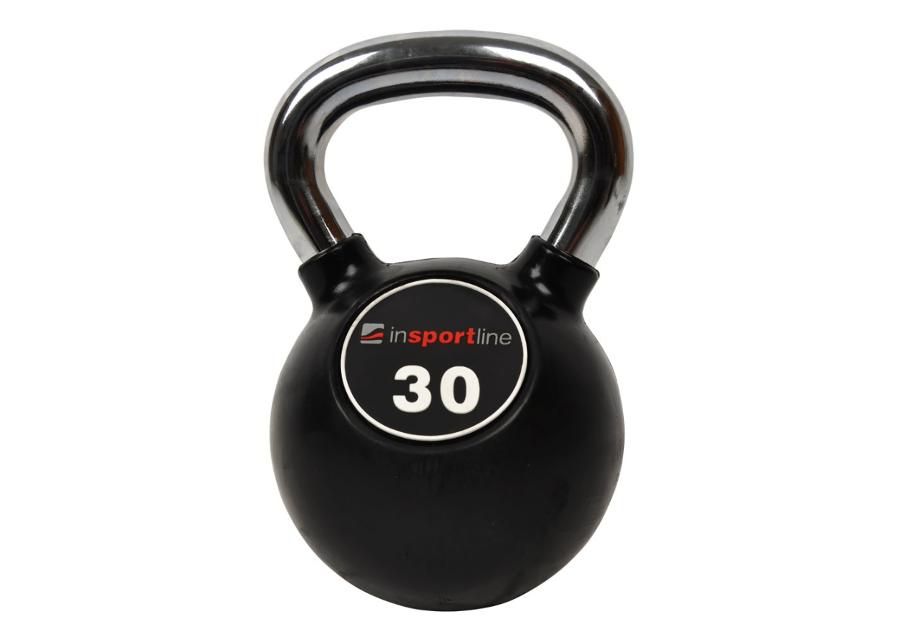 Kahvakuula 30 kg inSPORTline kumitettu kuvasuurennos