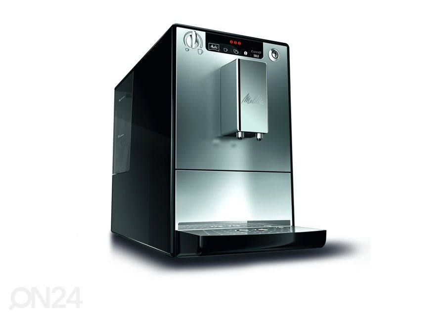 Kahvinkeitin MELITTA CAFFEO SOLO hopea kuvasuurennos