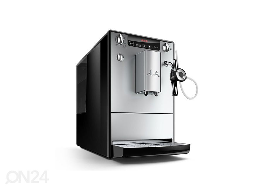 Kahvinkeitin MELITTA CAFFEO SOLO & PERFECT MILK hopea kuvasuurennos