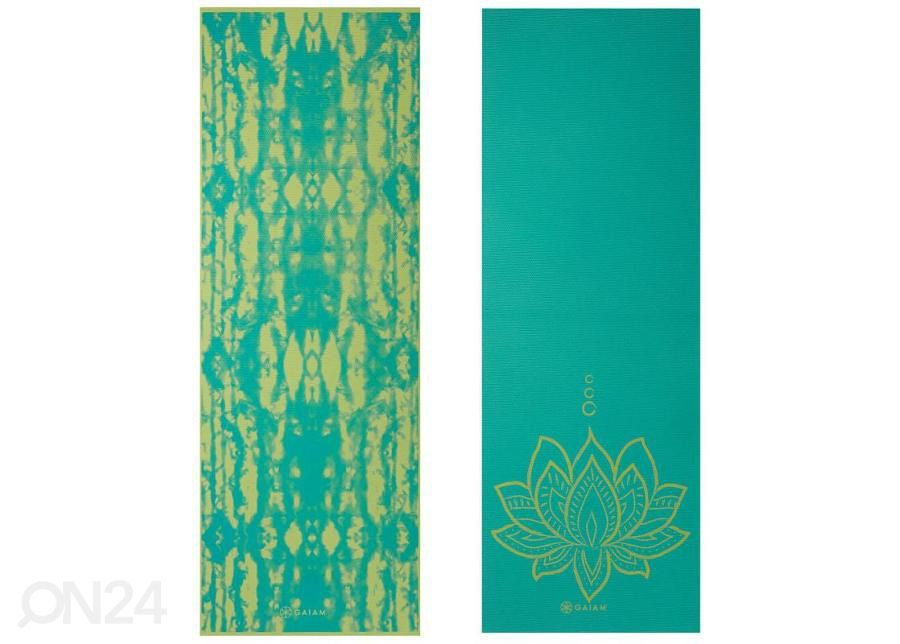 Kaksipuolinen joogamatto GAIAM 6 mm kuvasuurennos