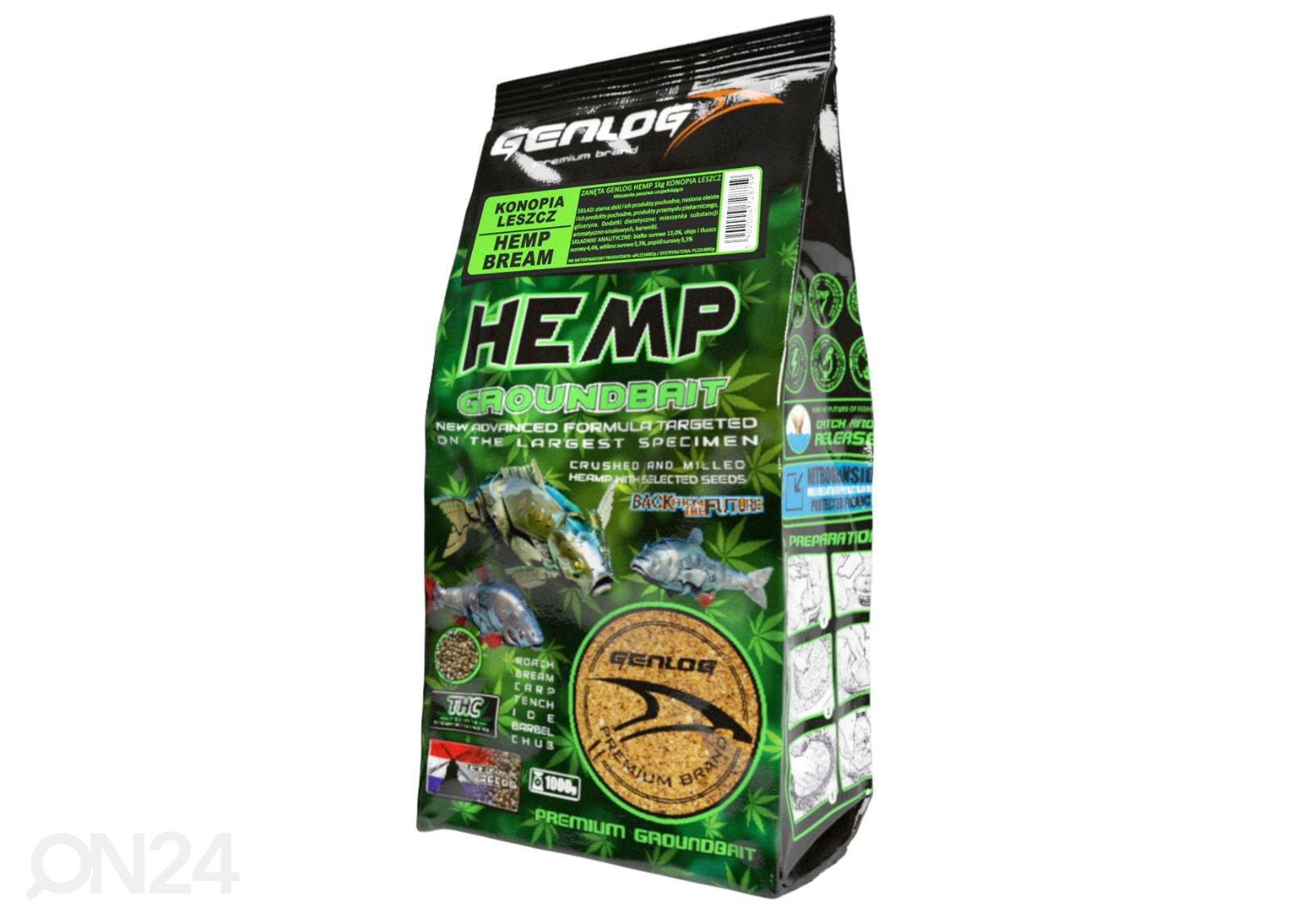 Kalanrehu Genlog 1 kg kannabis, lahna kuvasuurennos