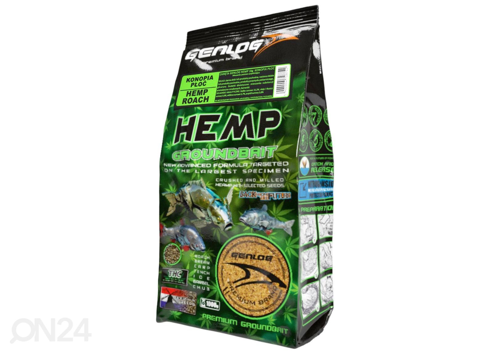 Kalanrehu Genlog 1 kg kannabis, särki kuvasuurennos