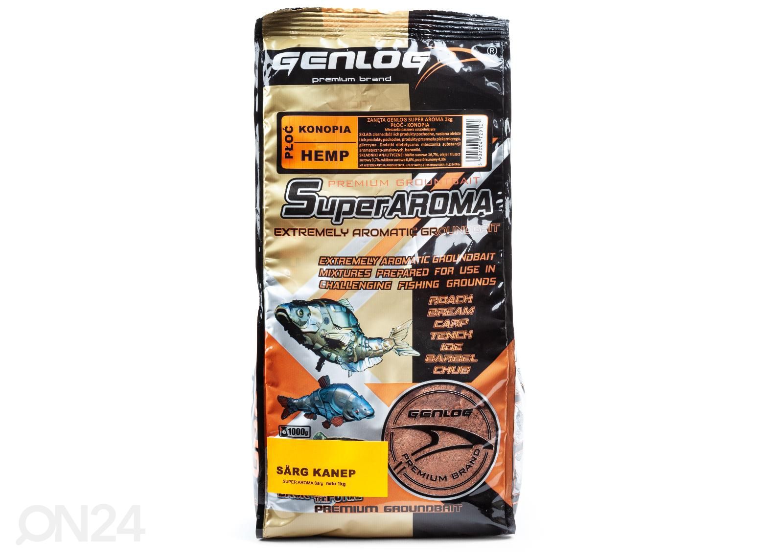 Kalanrehu Genlog super aroma 1 kg särki, kannabis kuvasuurennos