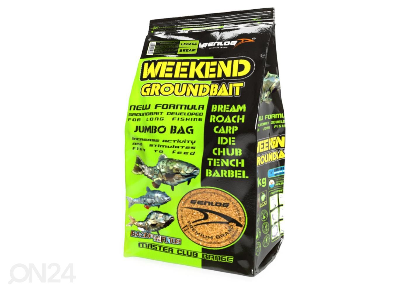 Kalanrehu Genlog weekend 5 kg lahna kuvasuurennos