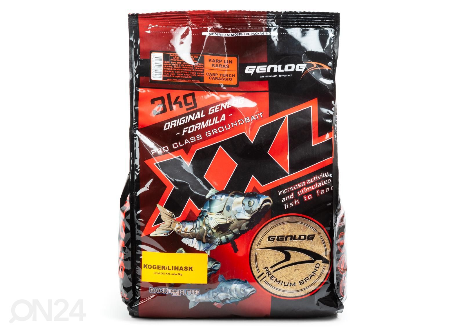 Kalanrehu Genlog xxl 3 kg hammasahven-suutari kuvasuurennos