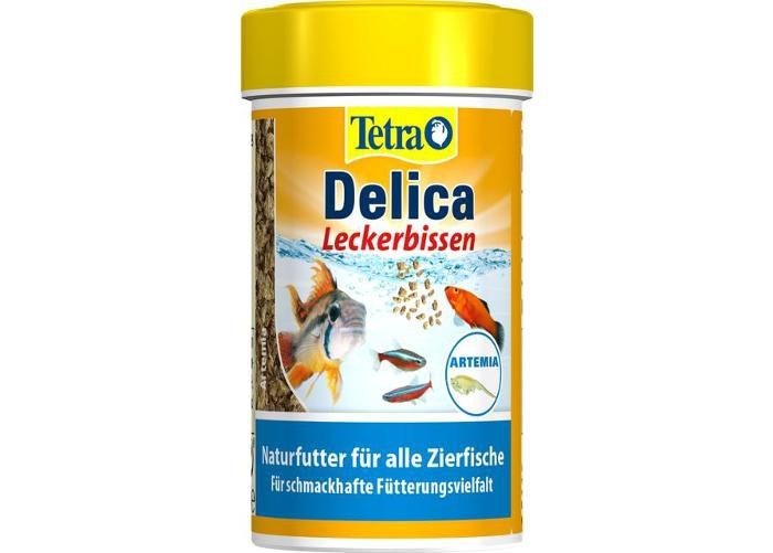 Kalojen lisäravinto delica brine shrimps 100 ml kuvasuurennos