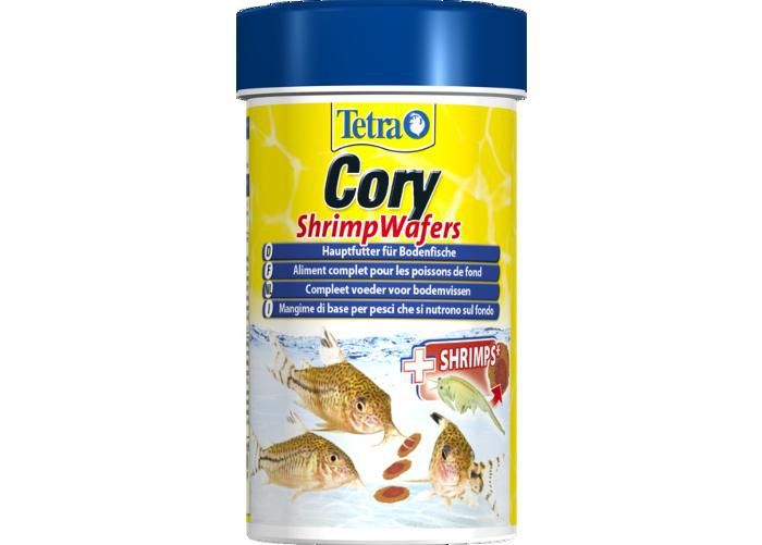 Kalojen täysravinto cory shrimp wafers 100 ml kuvasuurennos
