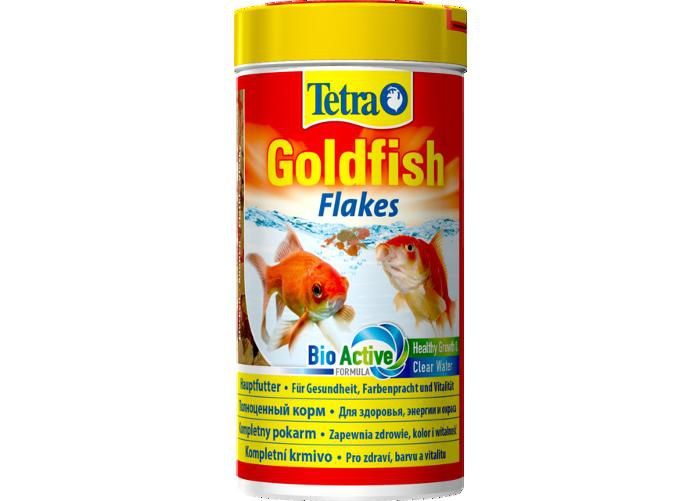 Kalojen täysravinto goldfish flakes 250 ml kuvasuurennos