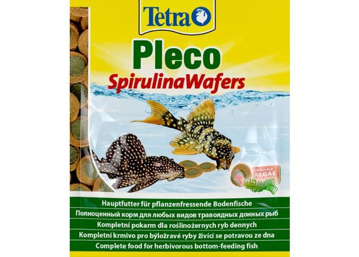 Kalojen täysravinto pleco spirulina wafers 15 g kuvasuurennos