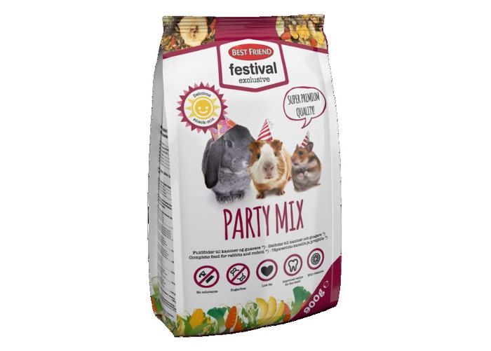 Kanin/ jyrsijän täysravinto festival excl.party mix900 g kuvasuurennos